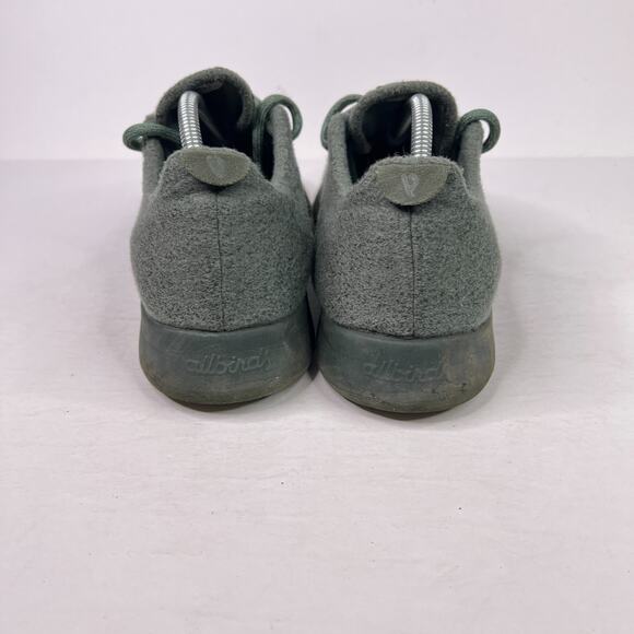 Allbirds WR Wool Runner Sneaker Running Shoes FLAW Hunter Green Mens 10 - Picture 5 of 9